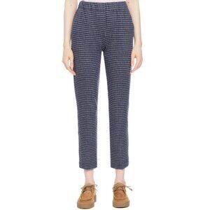 Weekend Max Mara Cordoba Trouser Pant Womens XL Gray Check‎ Tapered MaxMara $206